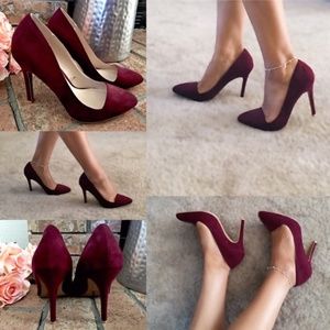 Classic Burgundy Pumps